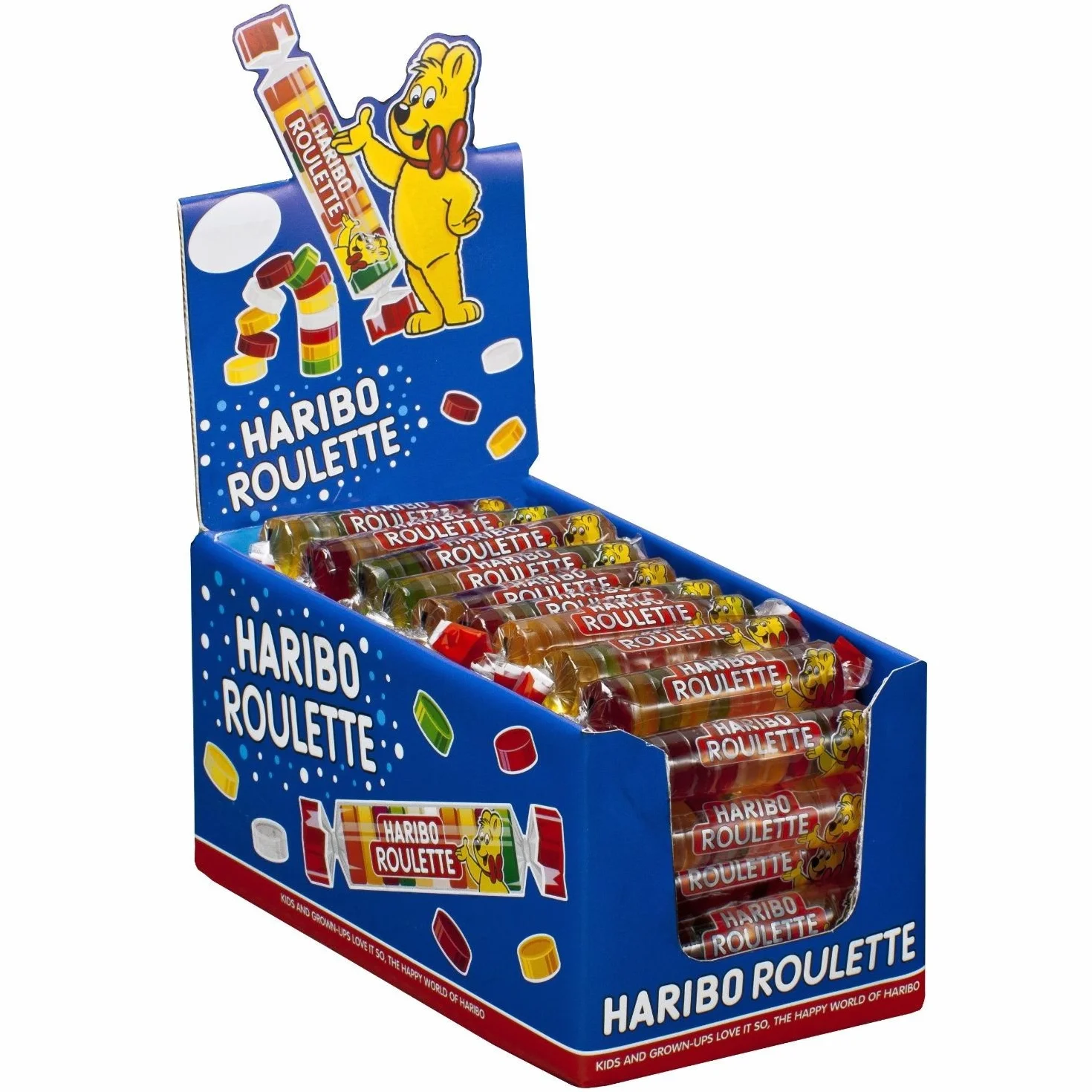 Haribo Ruletka 50 rolek, 1,25 kg
