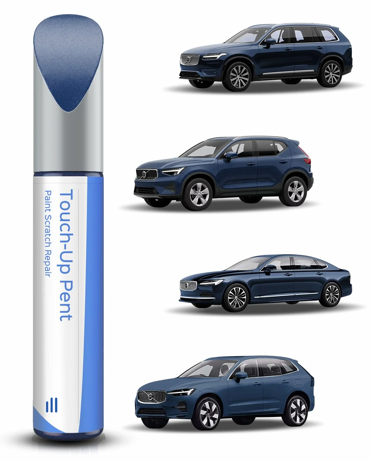 Lakier w sztyfcie Denim Blue Metallic 723 do Volvo XC40 XC60 XC90 S60