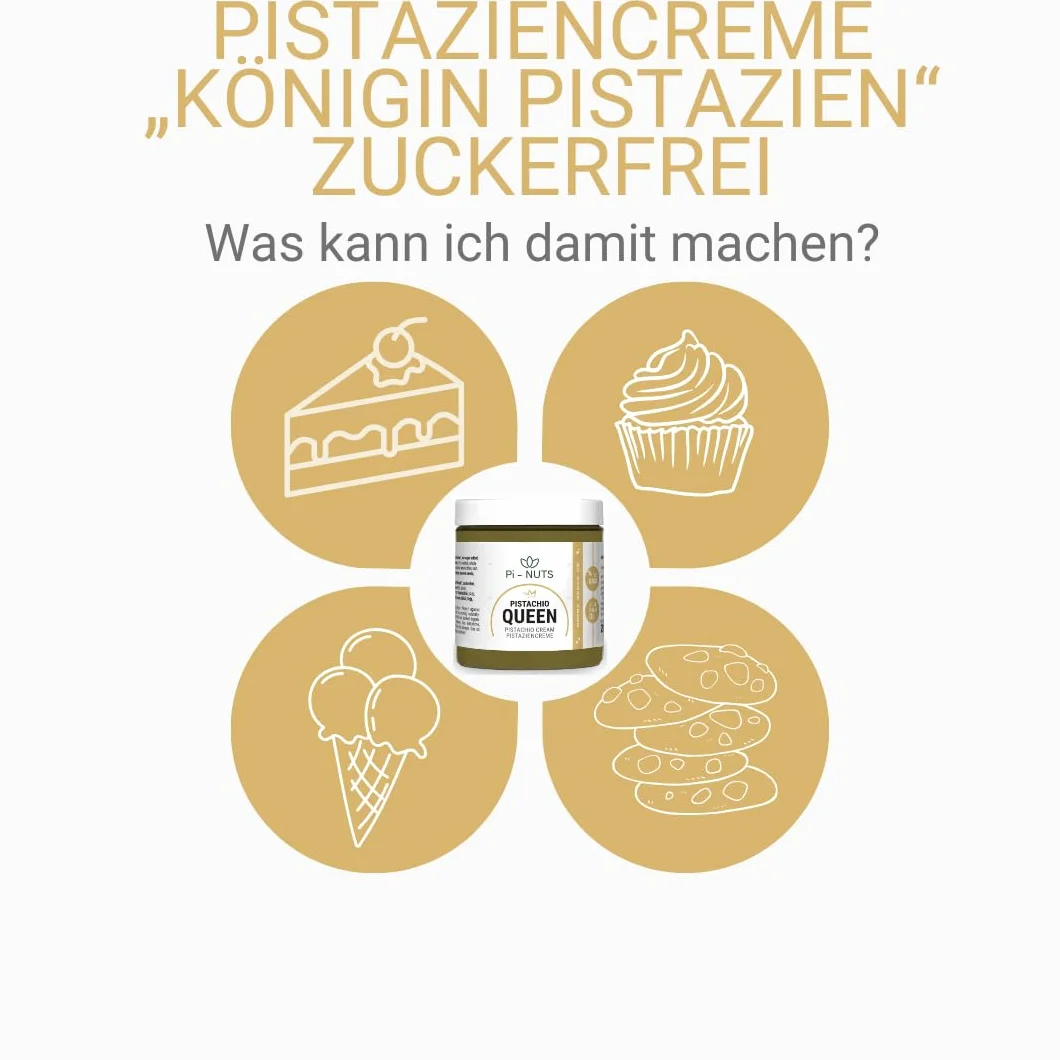 Pistacjowy Krem Pistacjowy Królowa Pistacja 250g Bez Dodatku Cukru