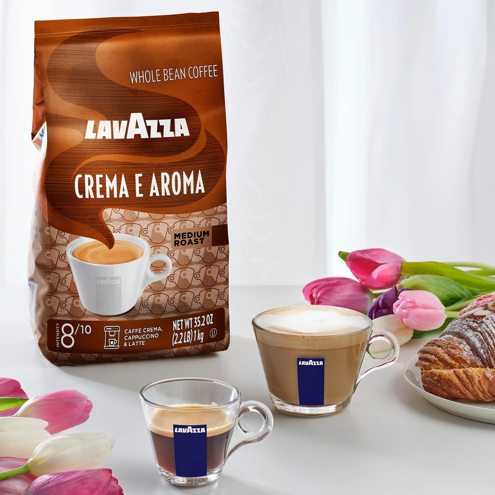 Lavazza Crema e Aroma Whole Bean Coffee 35.2 oz
