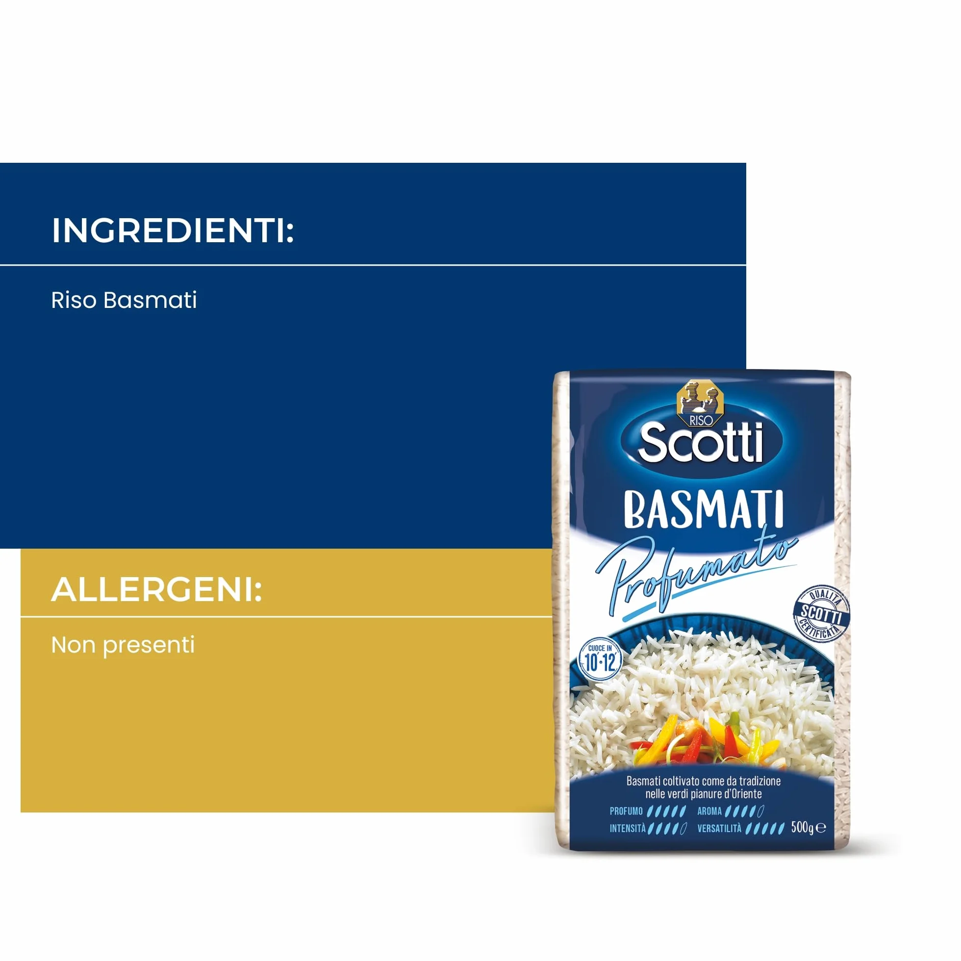 RISO SCOTTI BASMATI GR500