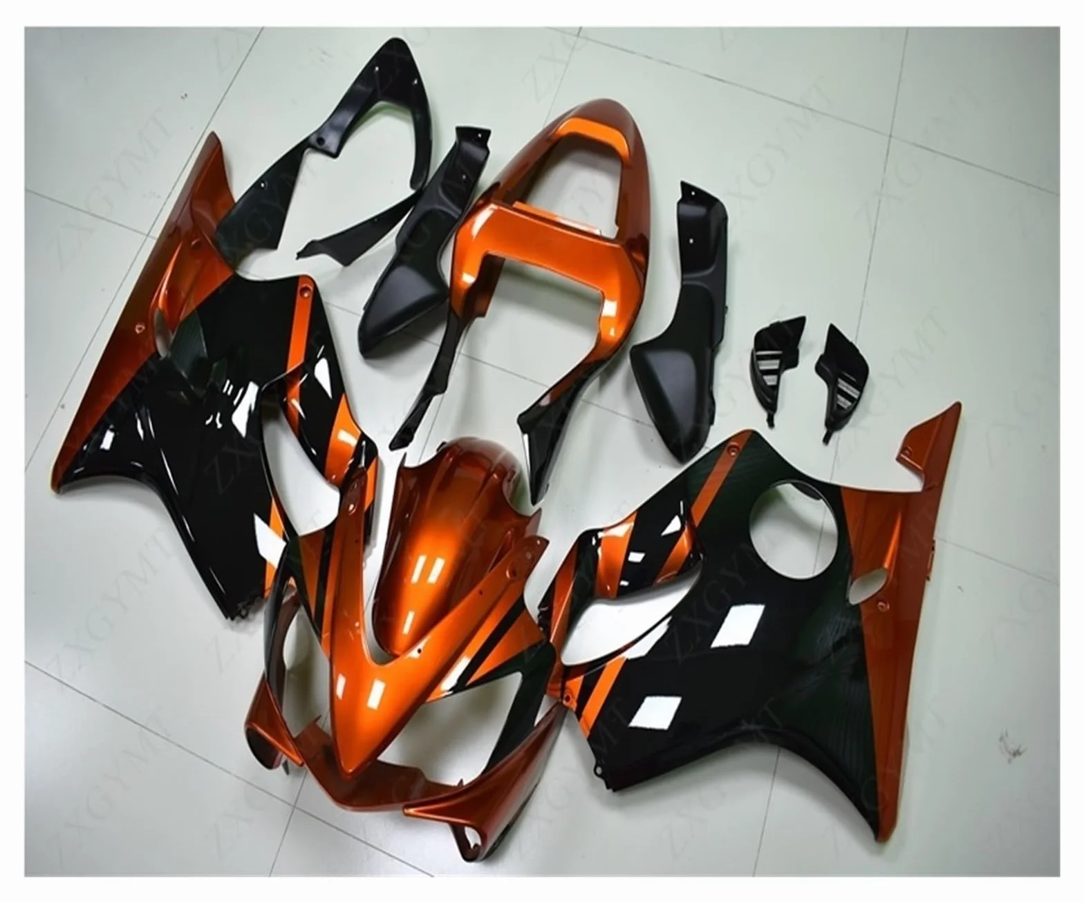 Zestaw owiewek motocyklowych Nadwozie CBR600F4i 2001-2003 Pomarańczowy Czerwony Czarny Zestawy karoserii CBR F4i 01 Owiewka CBR 600 02