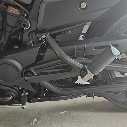 Czarne tylne podnóżki pasażera podnóżki wsparcie dla Sportster S 1250 RH 1250S 2021 2022 2023