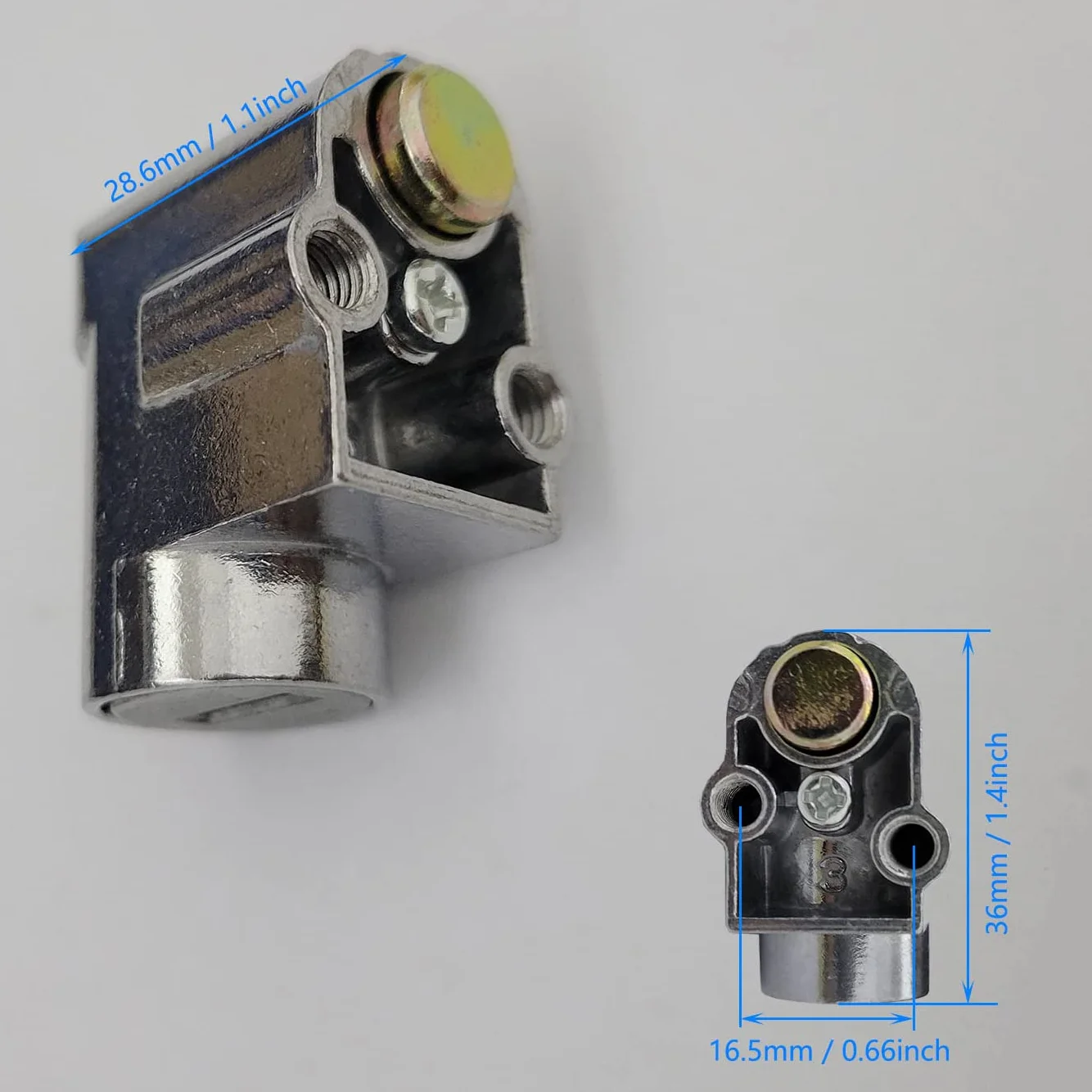 2x Motocykl E-bike Elektroniczny rower Skuter Cylindr Blokada Cylindrów Przełącznik zapłonowy Anti-Theft Safety Lock z 4-klawiszami
