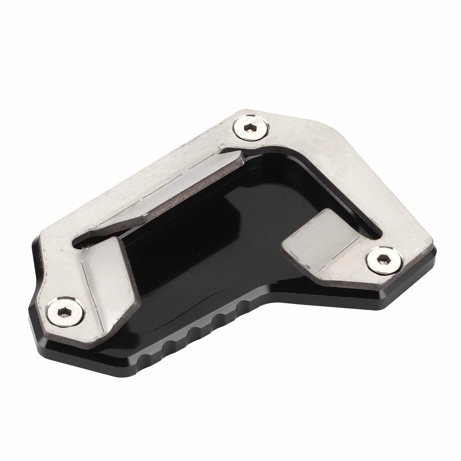 Qiilu Ständer Extension Pad Seitenständer Vergrößerer Tiger 1200 EXPLORER 2016-2017