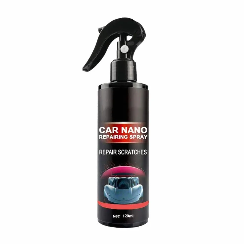 Nano Hydrofobowa Powłoka Woskowa do Lakieru w Sprayu Crystal Coat Film, 120 Ml, Chroni Przed Starzeniem i Warunkami Atmosferycznymi, Odporna na Zarysowania, łatwa w Aplikacji