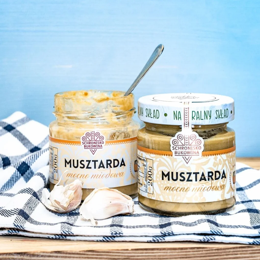 Musztarda miodowa Schronisko Bukowina 200 g