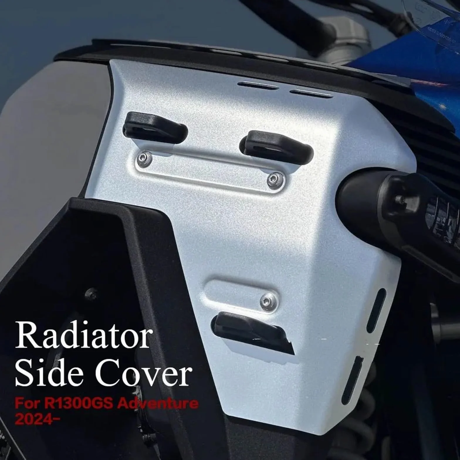 Osłona panelu chłodnicy BMW R1300 GS 2024 2025 Czarna
