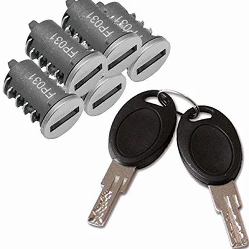 5 x cylinder wtykowy HSC, zamek do przyczepy kempingowej, kampera, systemu FF
