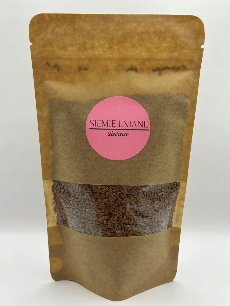 SIEMIĘ LNIANE NATURALNE BRĄZOWE 1000G SUPERFOOD