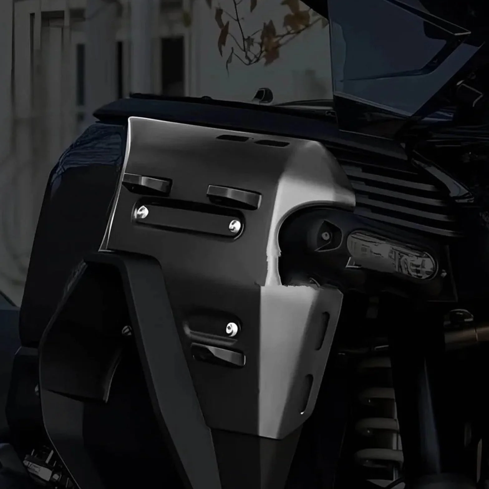 Osłona panelu chłodnicy BMW R1300 GS 2024 2025 Czarna