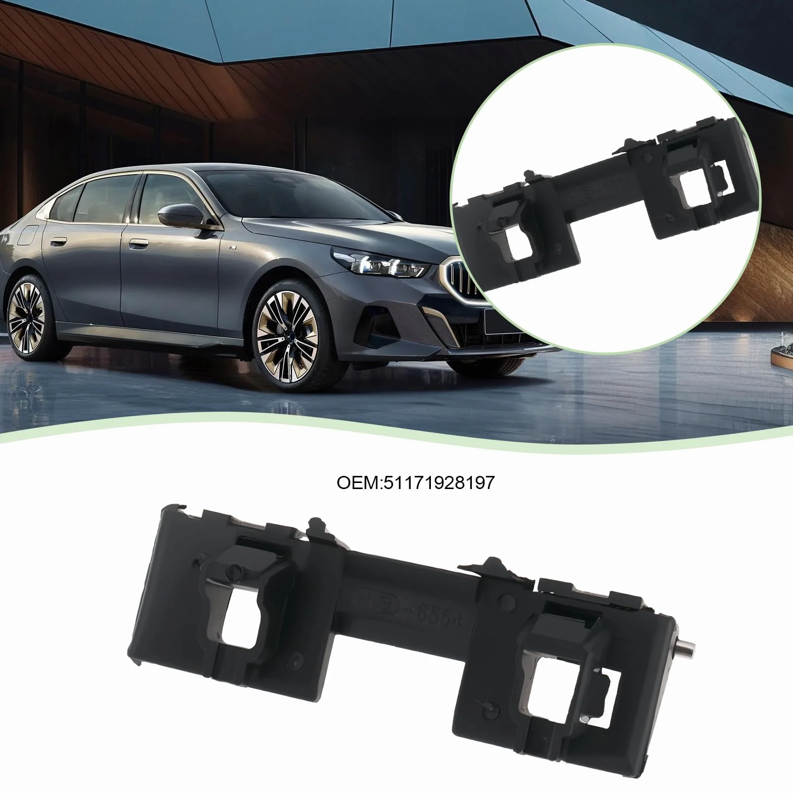 Zawias klapy zbiornika paliwa BMW seria 5 E34 1988-1995 seria 7 E32 1986-1994 51171928197