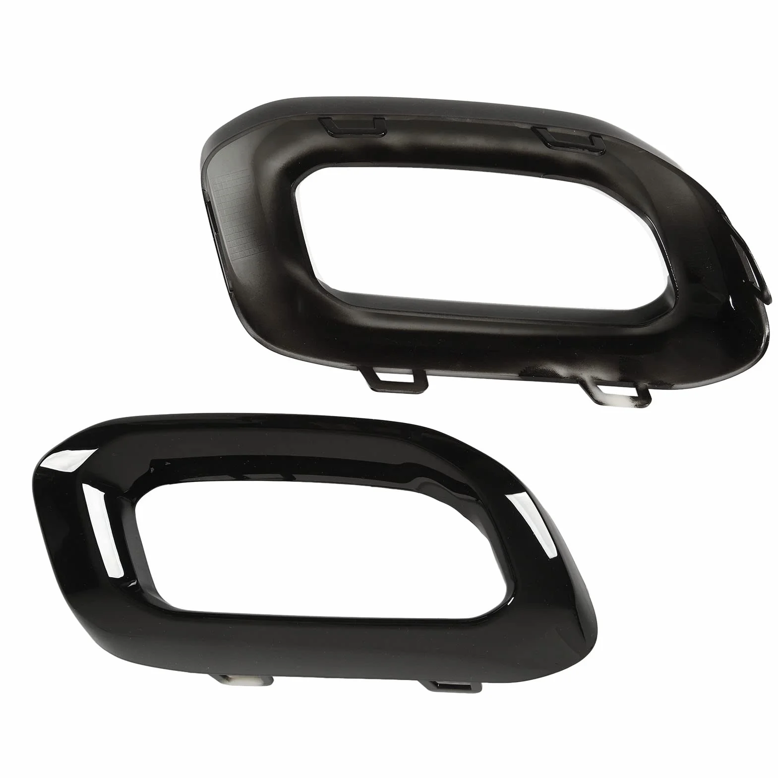 Osłona Końcówki Wydechu Wykończenia Bezel-pasuje do Benz GLC GLE GLS-klasa X253 C253 W167 V167 C167 X167 Linia 2020-2023 (Czarny błyszczący)