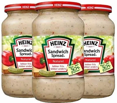 Heinz - Sandwichspread Naturel - 3 x 450 g