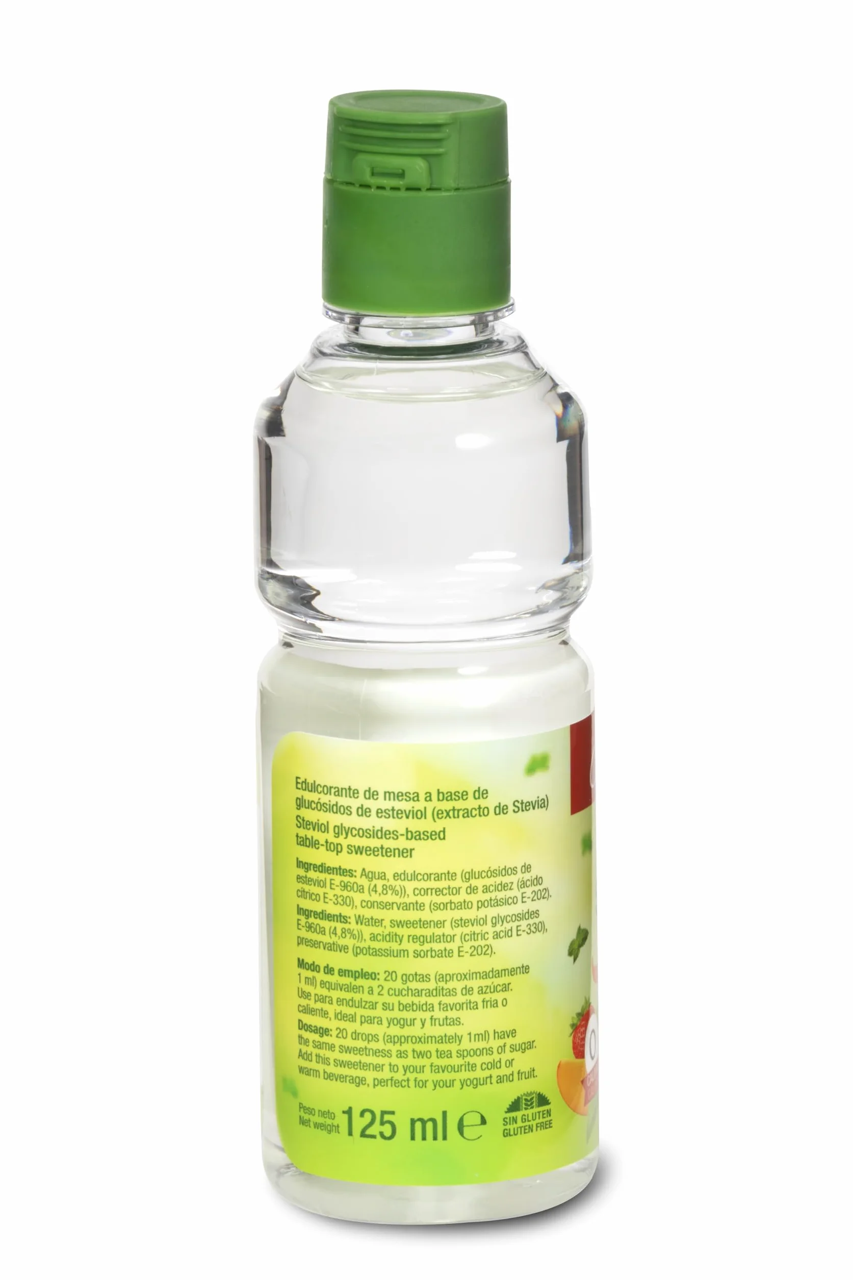 Castello since 1907 Zestaw 2x Stevia w Płynie 125ml | 750 porcji | 10 kropli = 1 łyżeczka cukru | Zamiennik Cukru | 0 Kalorii - 0 IG - Keto Wegańska