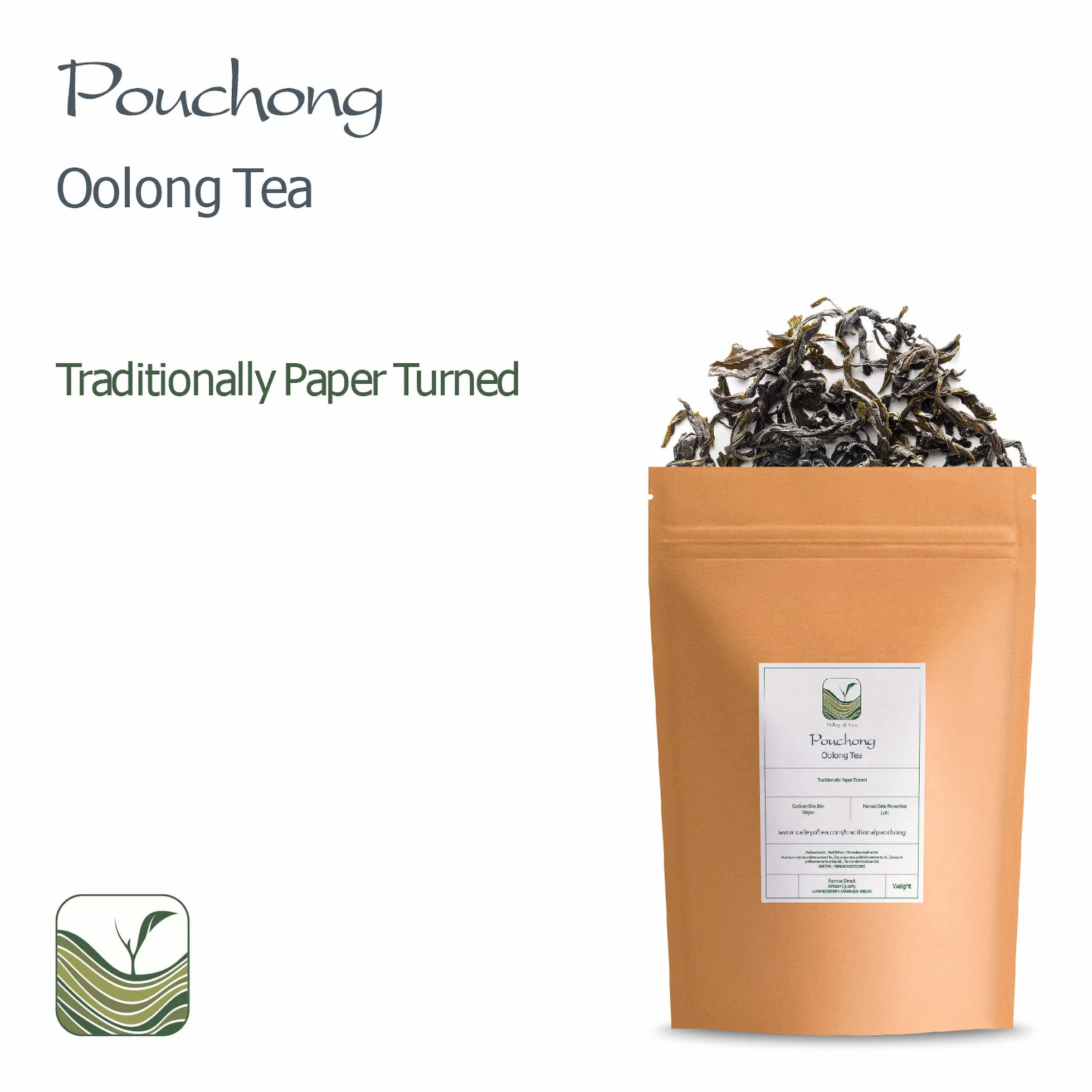 Wen Shan Pouchong Oolong Tea - Bao Zhong Traditional Tea Taiwan - Taiwanese Oolong Baozong - Pao Chong From Wenshang 100g