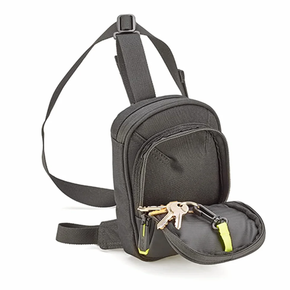 Givi Easy Bag torba na nogi czarna z dwiema przegródkami
