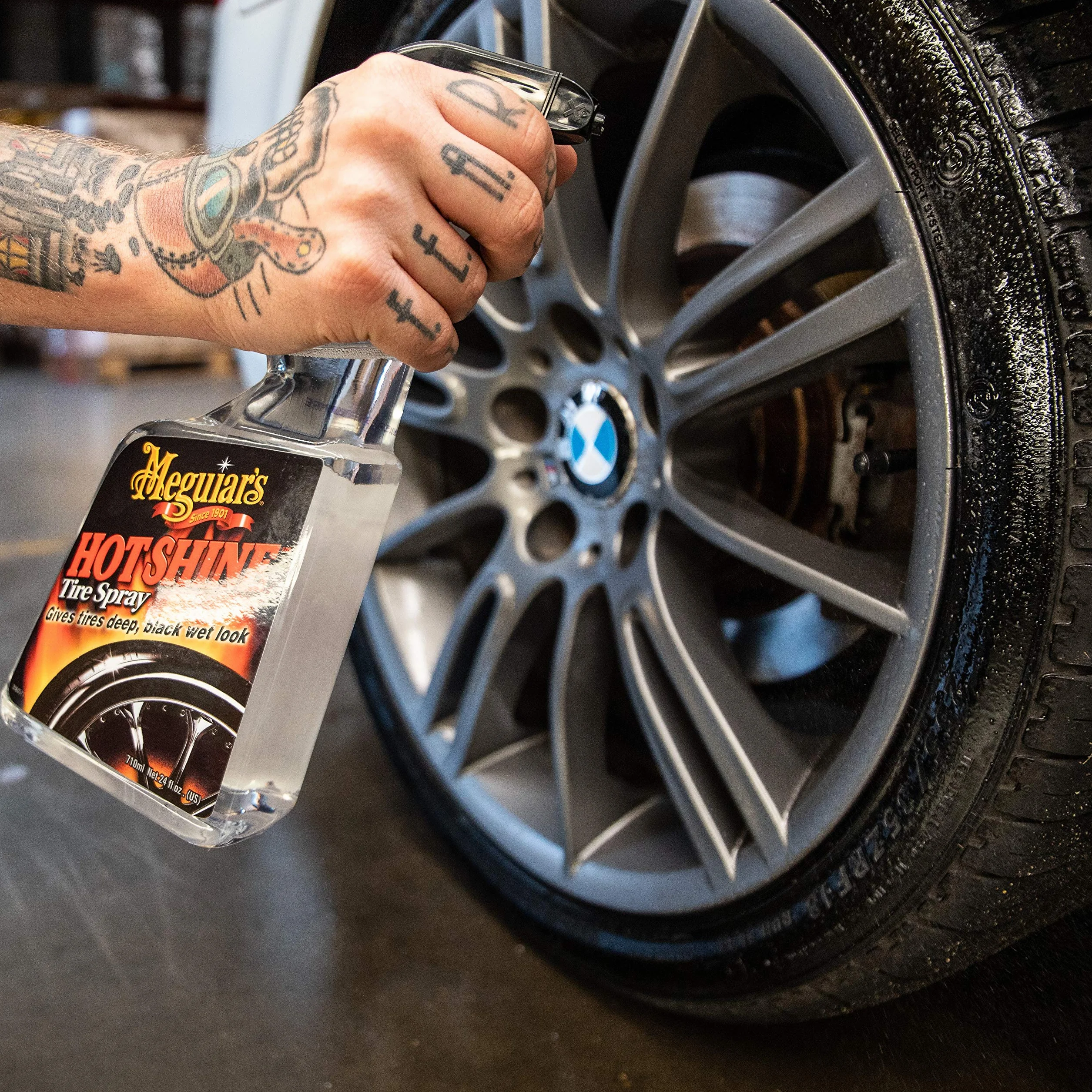 Meguiar's Hot Shine opona spray do opon, 710 ml