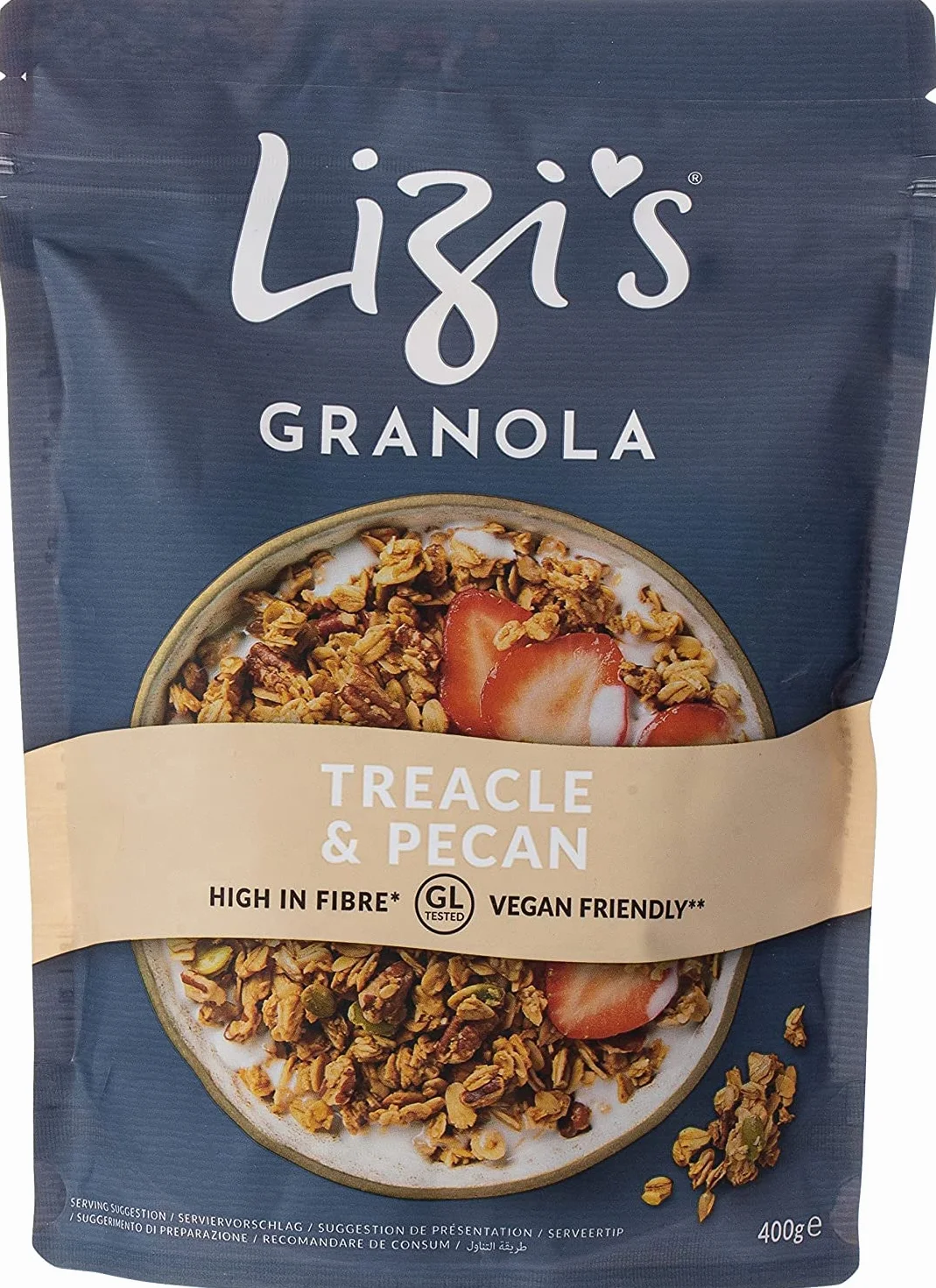Treacle & pekan Granola 400 g (Lizi's)