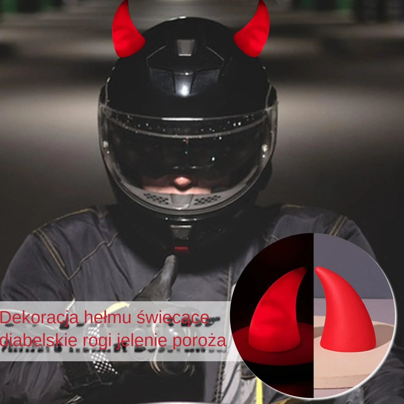 Uszy do kasku,Dekoracje z diabła do kasku,Przyklejony kapelusz motocyklowy z rogami i porożem ze światłem | Akcesoria wielokrotnego użytku Rogi dekoracyjne, Przystawka na imprezy na Boże