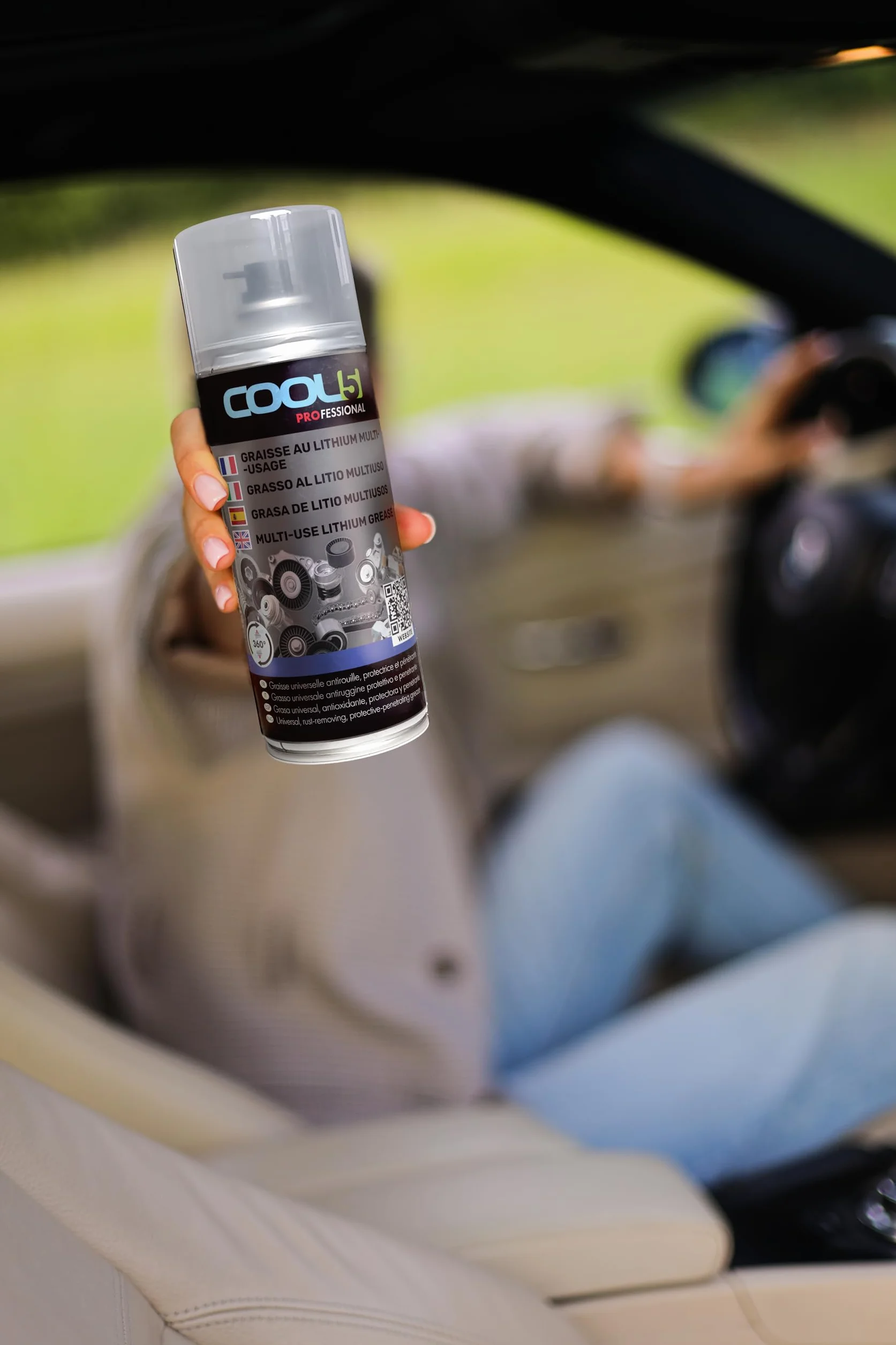 Multi-Purpose Lithium Spray Grease - Uniwersalny smar litowy w sprayu, 400 ml