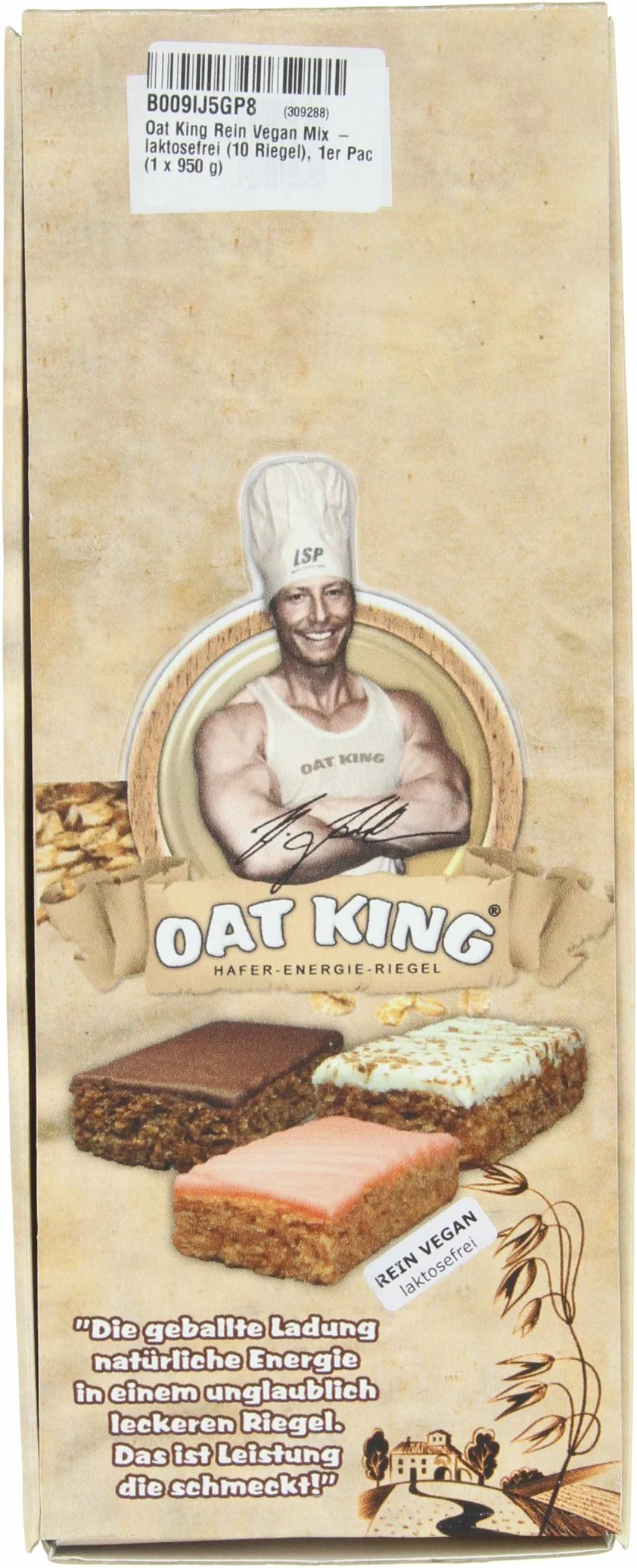 OAT KING Pudełko mieszane (wegańskie) 10 x 95 g
