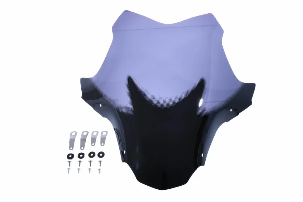 avdb-moto Szyba/Deflektor wiatru kompatybilny z HONDA PCX 125/150 /160 2021-2024 Z poliwęglanu (Przyciemniana - Podwójna krzywizna)