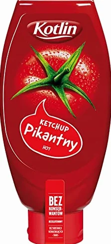 Kotlin Ketchup pomidorowy Pikantny 950g