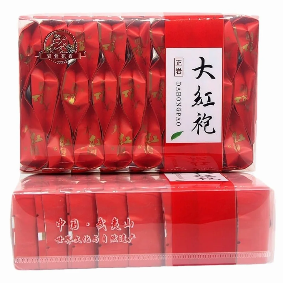 Da Hong Pao Big Red Robe Chińska Herbata Oolong 100g 20 Saszetek
