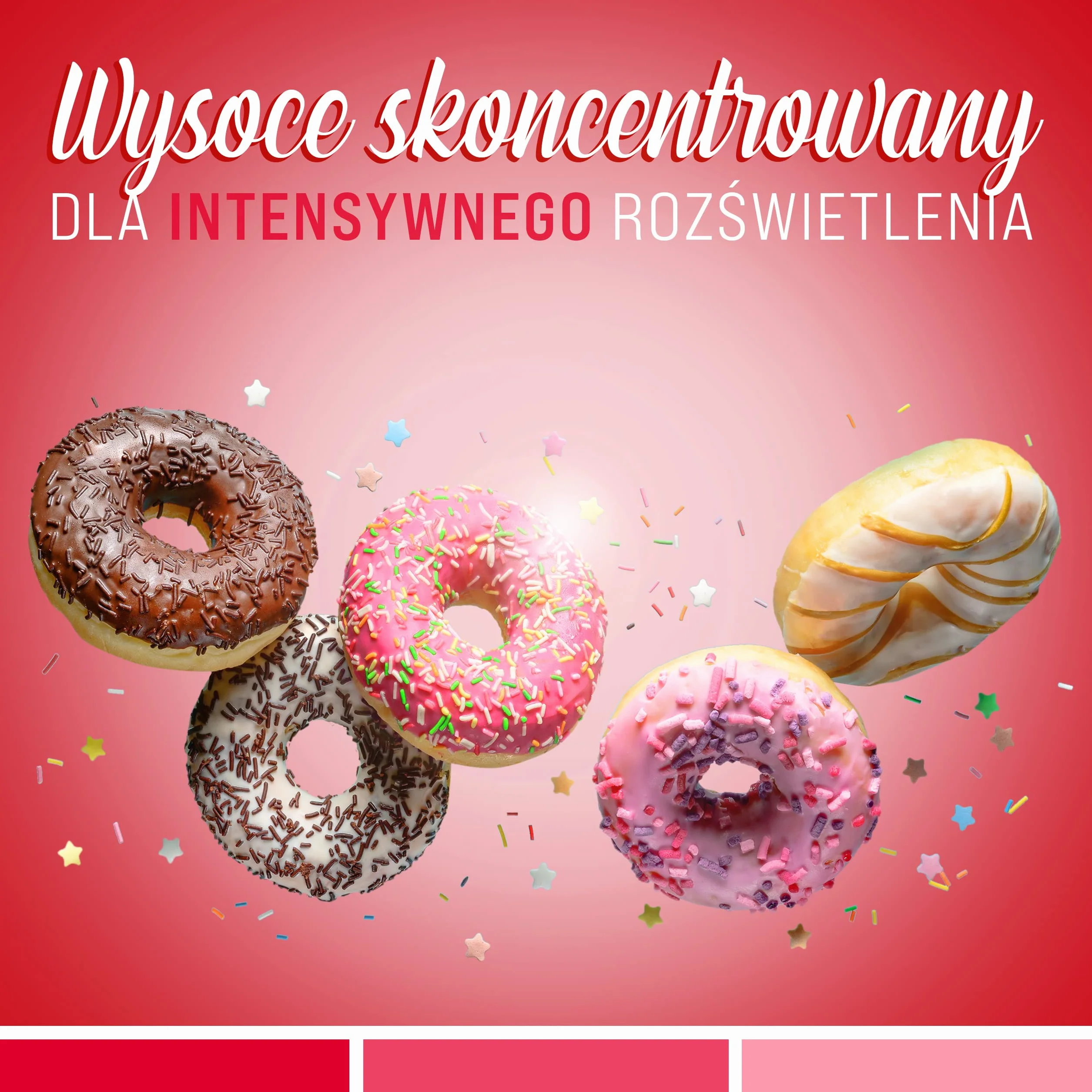 Barwnik spożywczy silnie skoncentrowany wiśniowo-czerwony płyn do barwienia napojów ciast