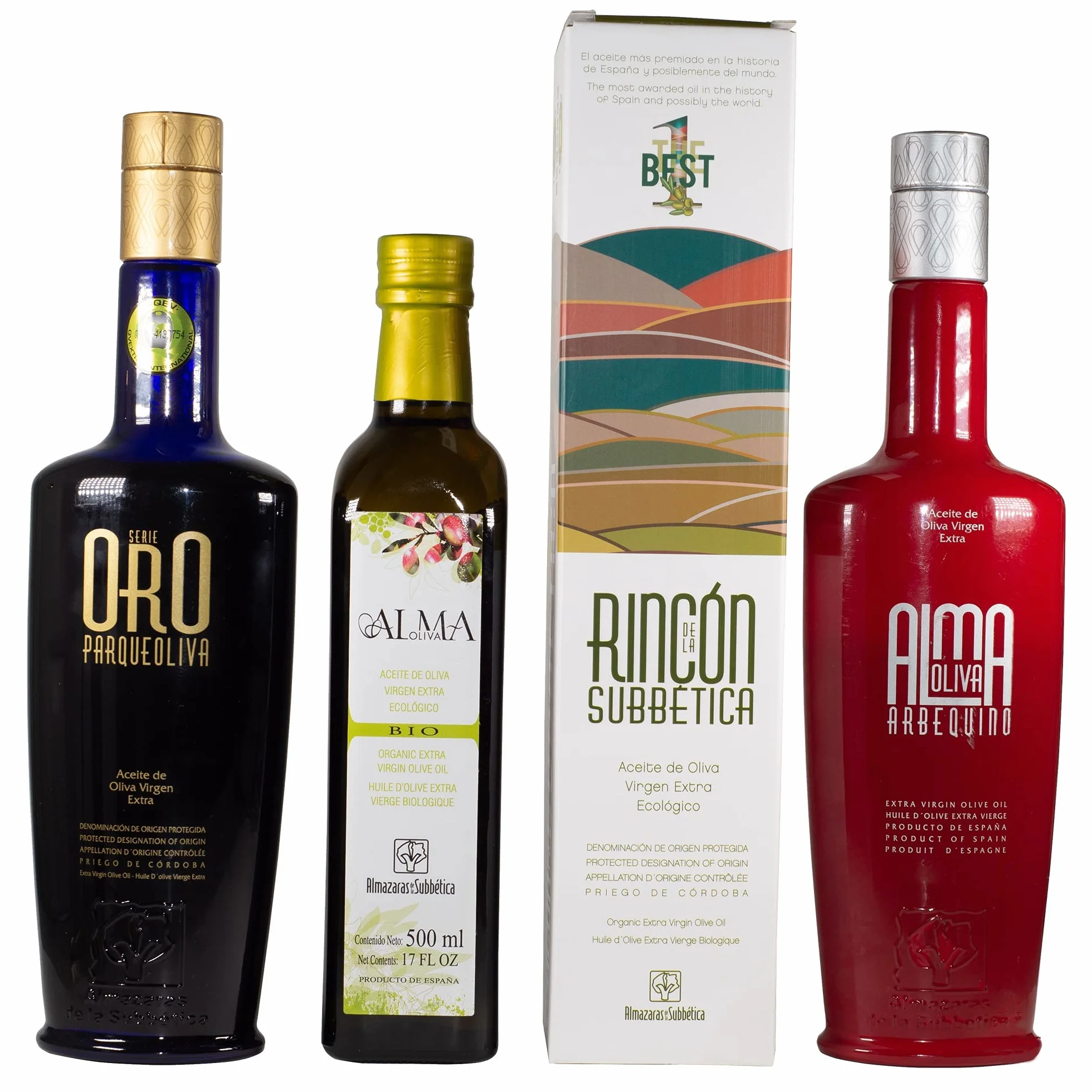 Rincon De La Subbetica bio oliwa z oliwek AOC – zwycięzca Mistrzostw Świata 2012, 2015, 2016 WBOO – 500 ml