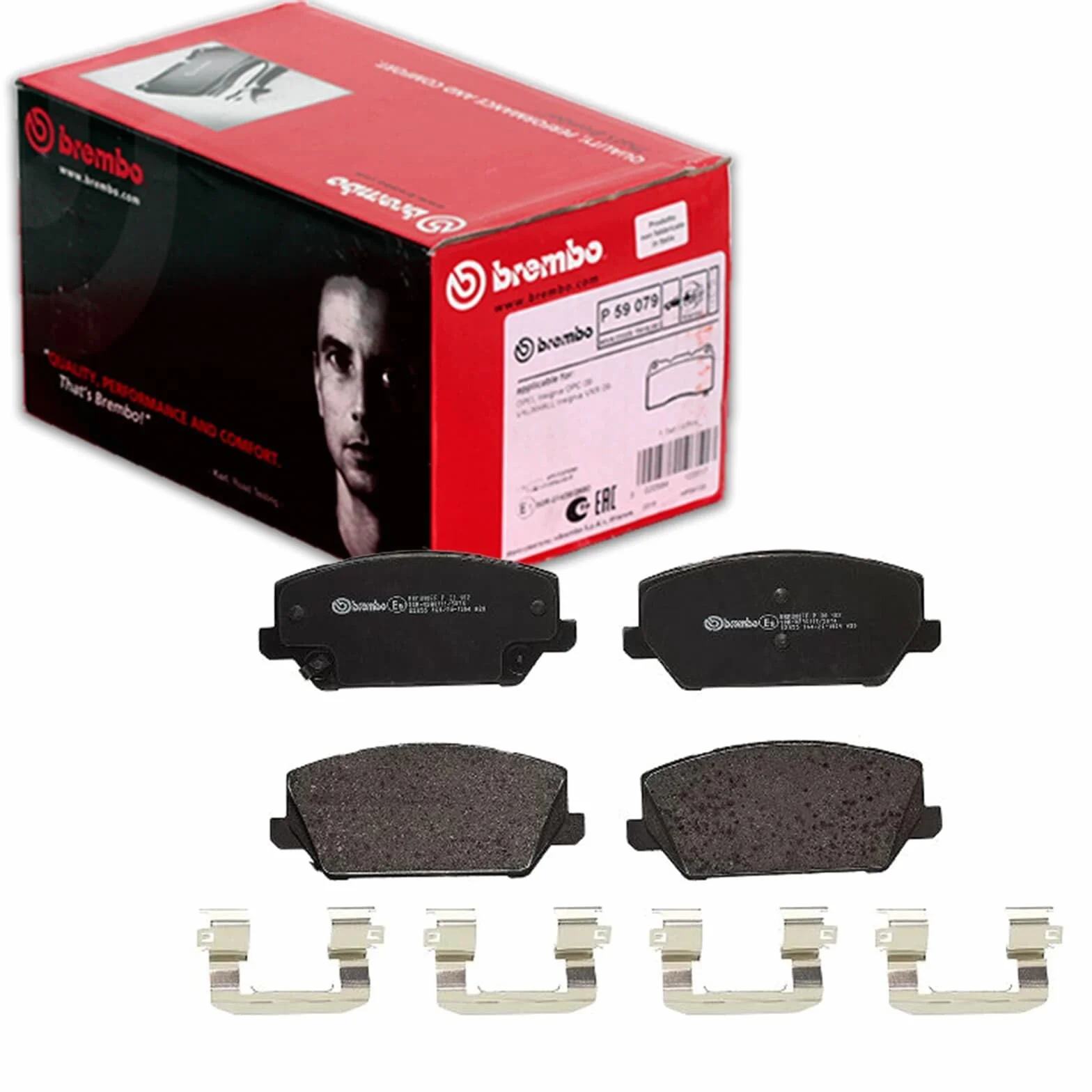 Zestaw Klocków Hamulcowych BREMBO P 30 102 przód