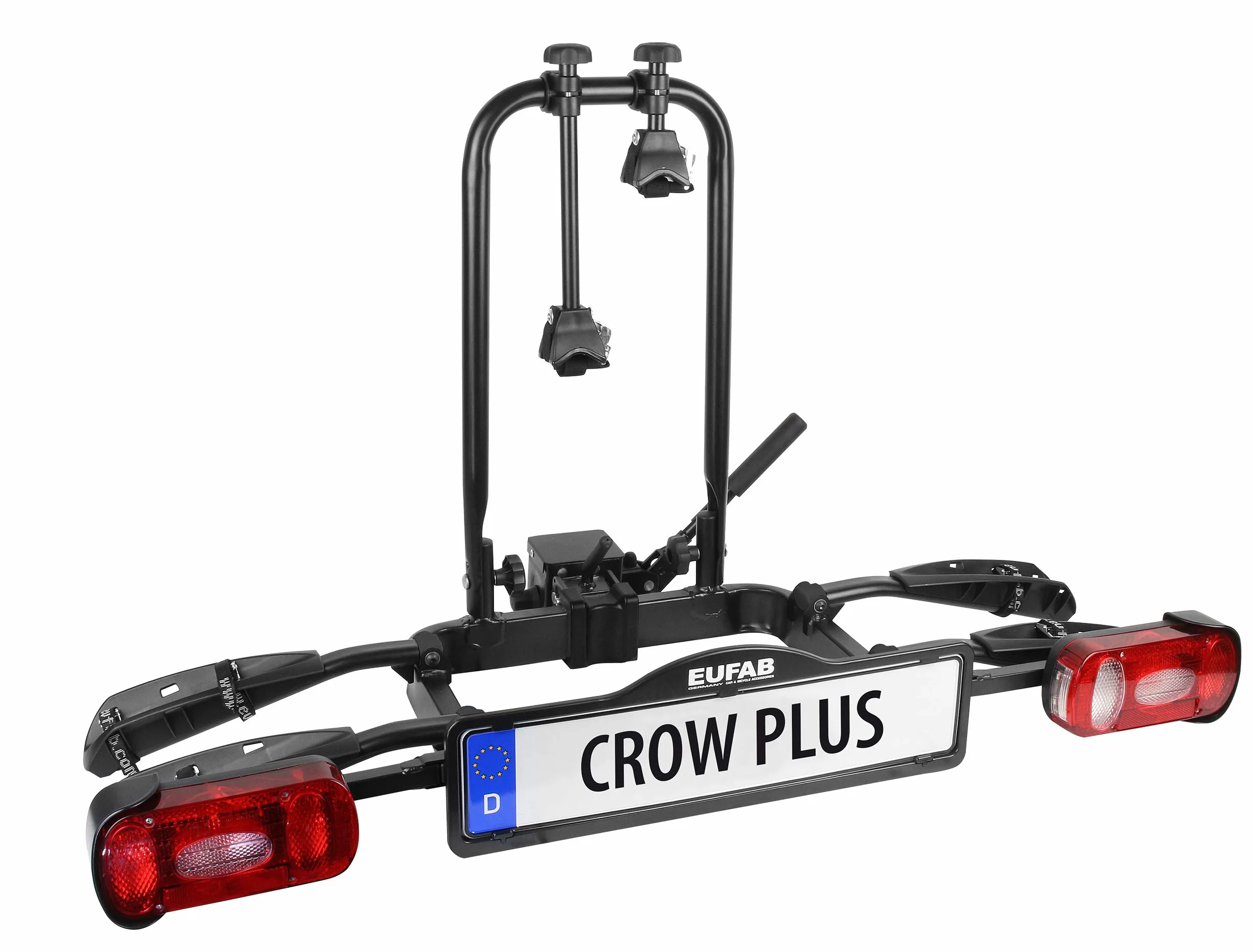 Eufab Bagażnik Rowerowy Czarny 2 Rowery