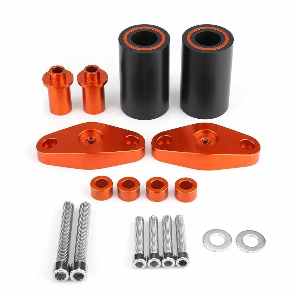 Broco Slider Anti Crash Frame CNC motocyklowe Sliders Anti-Crash Pad Falling Protector for DUKE 125 200 390 12-15
