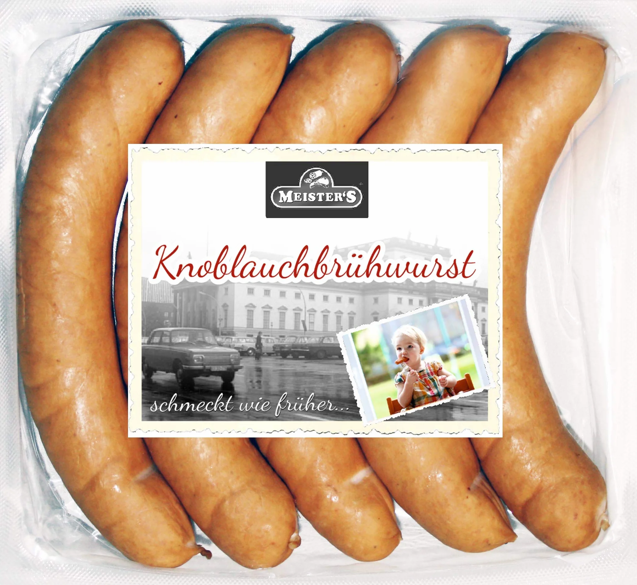 Kiełbasa czosnkowa | kiełbasa gotowana czosnkowa | kiełbasa z prawdziwego czosnku wędzona | kiełbasa w naturalnym jelicie | jakość premium 10 x 150 g