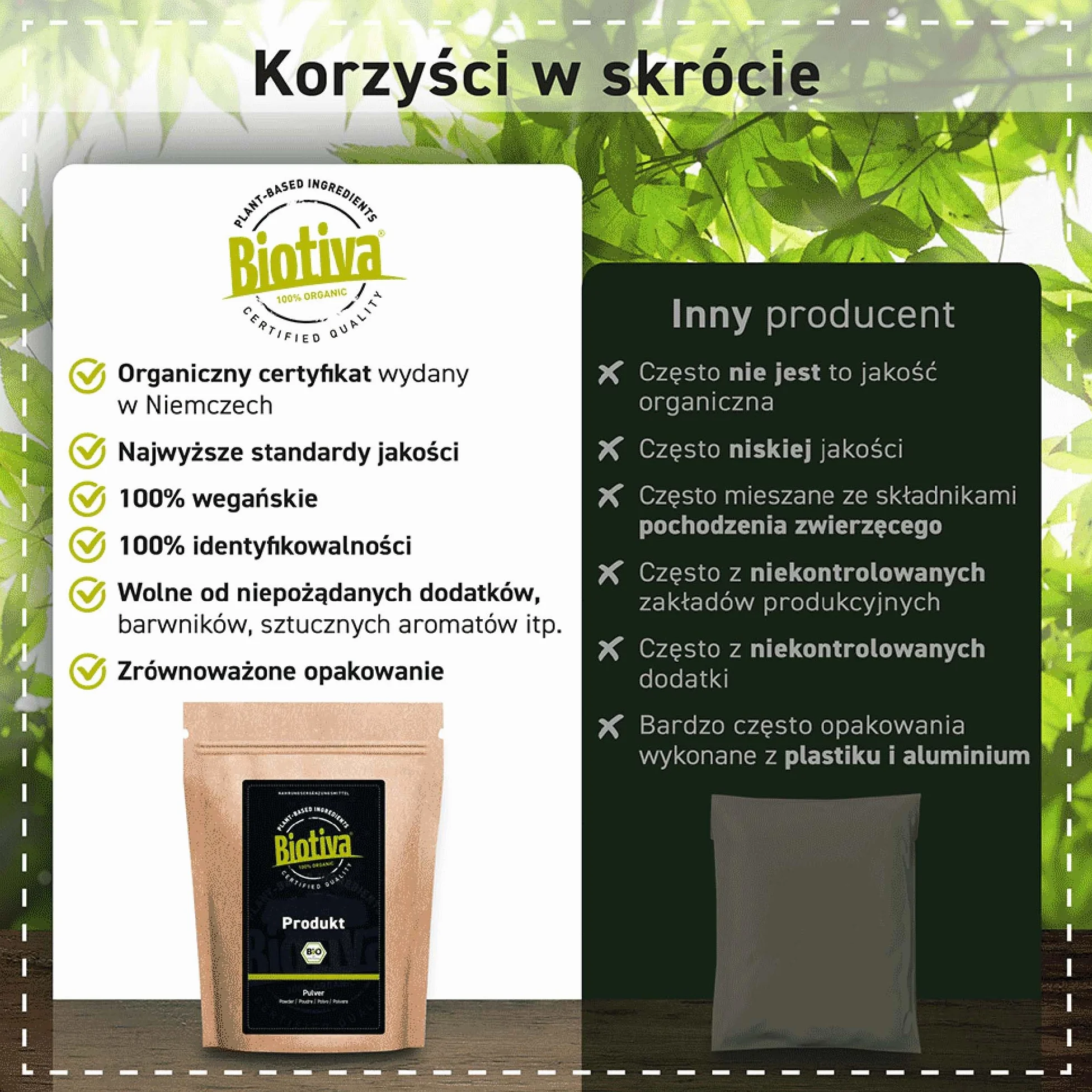 Babki płesznika łuski organiczne Psyllium 99% 500 g bogata w błonnik zamykana torba