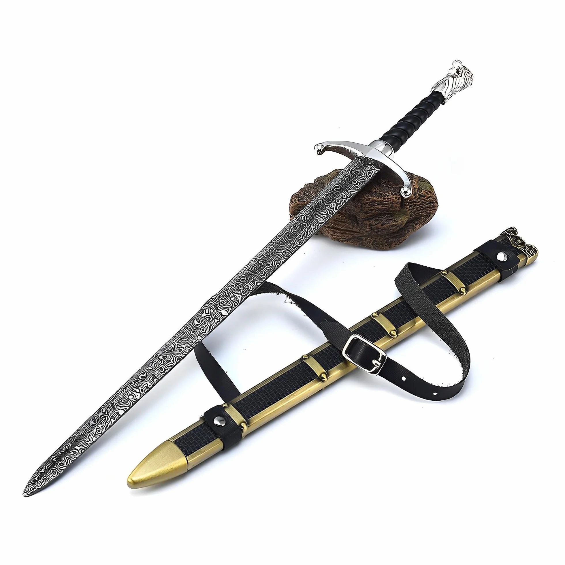 Model ekspozycyjny, Model broni, długość: 30 cm/11,8 cala, w pełni metalowe przedmioty kolekcjonerskie z filmów, igła(Long Claw)