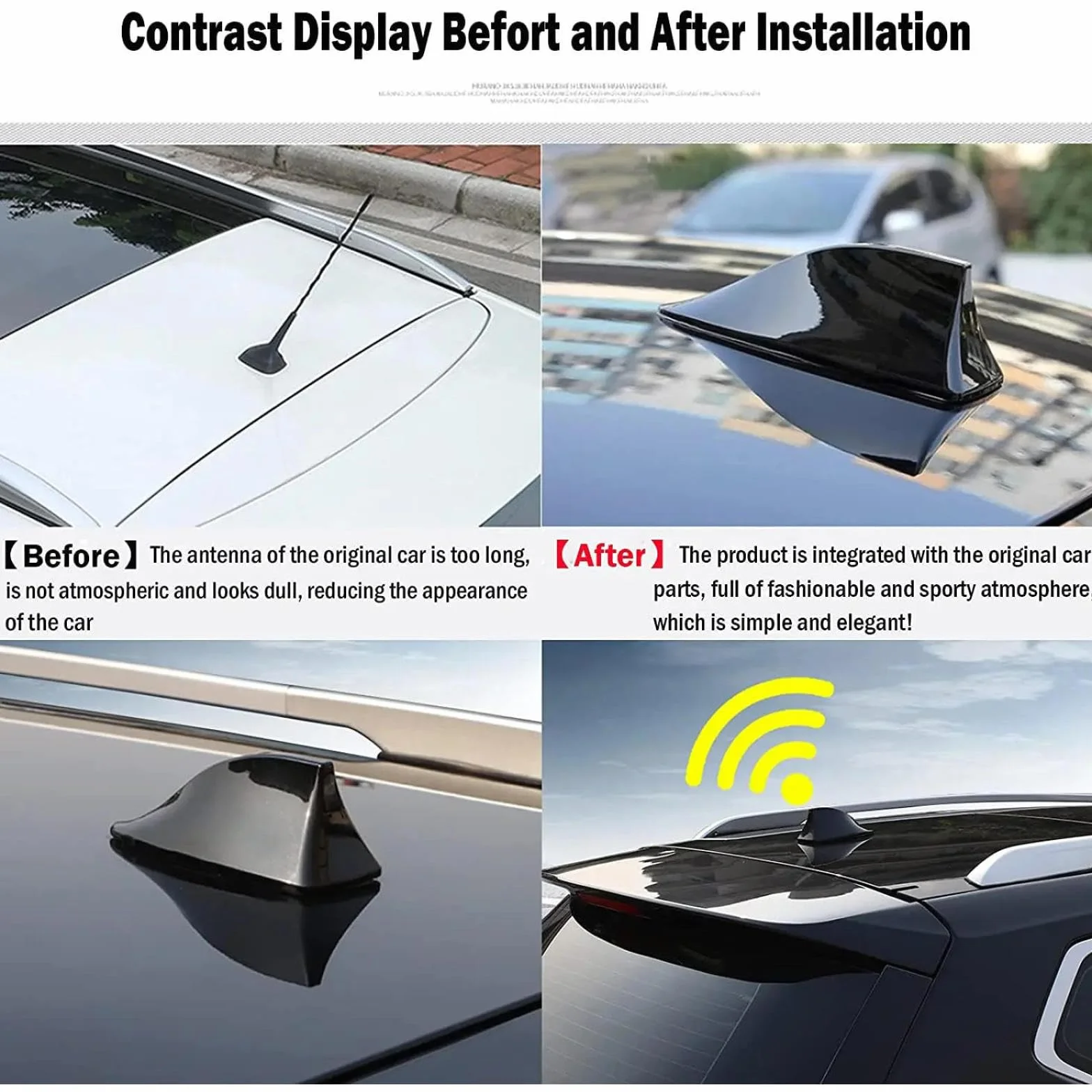 Dla Nissan Qashqai J10 Dualis 2006-2013,Uniwersalna antena płetw samochodowych Shark Shark Shark specjalna