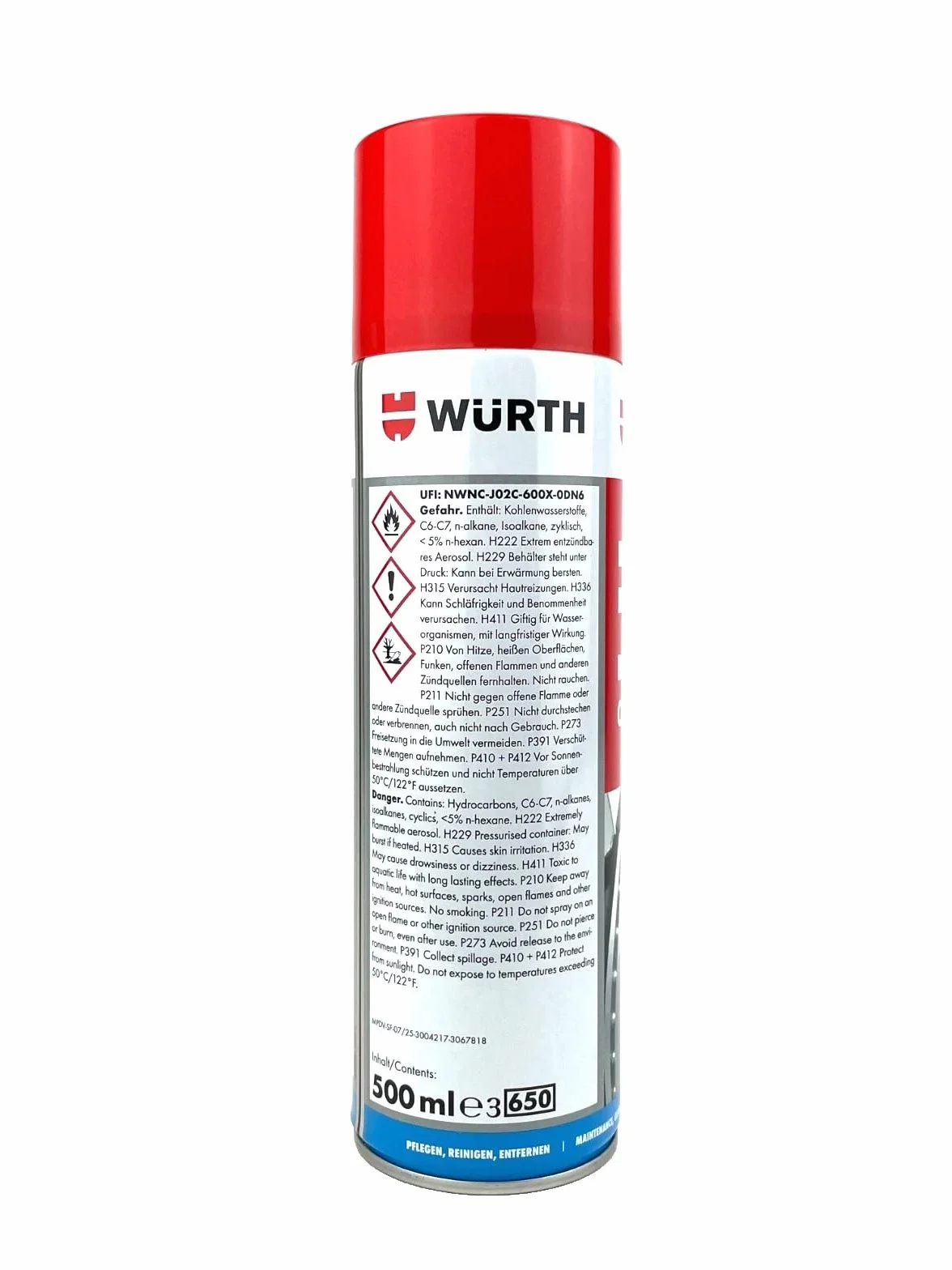 Wurth środek do czyszczenia hamulców 500 ml (4)