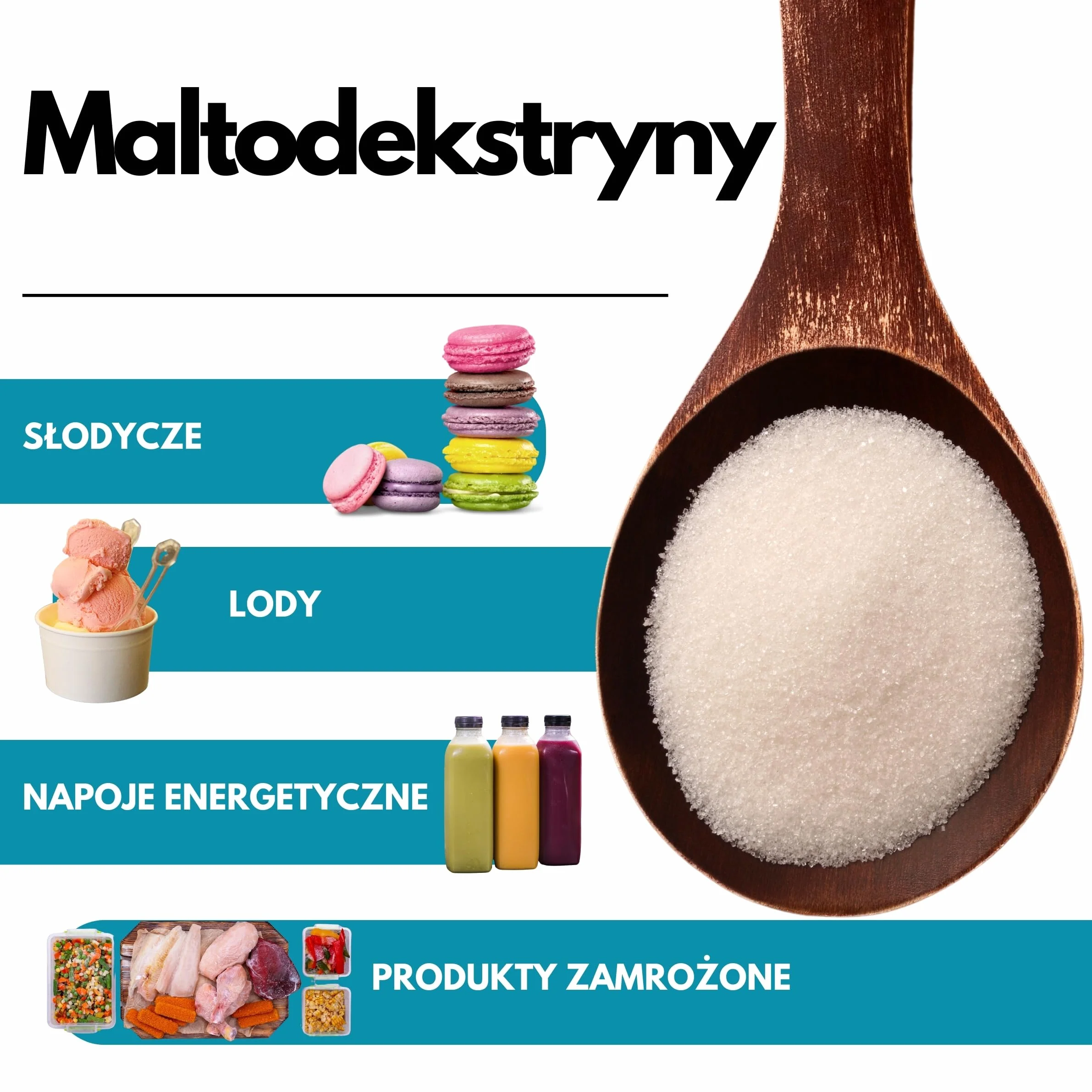 SaporePuro Maltodekstryna w proszku - 1500 gr