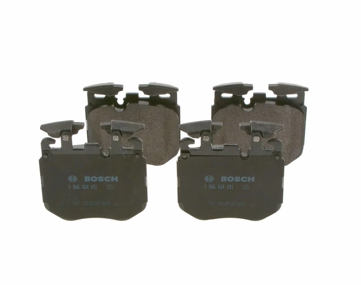 Zestaw Klocków Hamulcowych BOSCH 0 986 424 431 przód