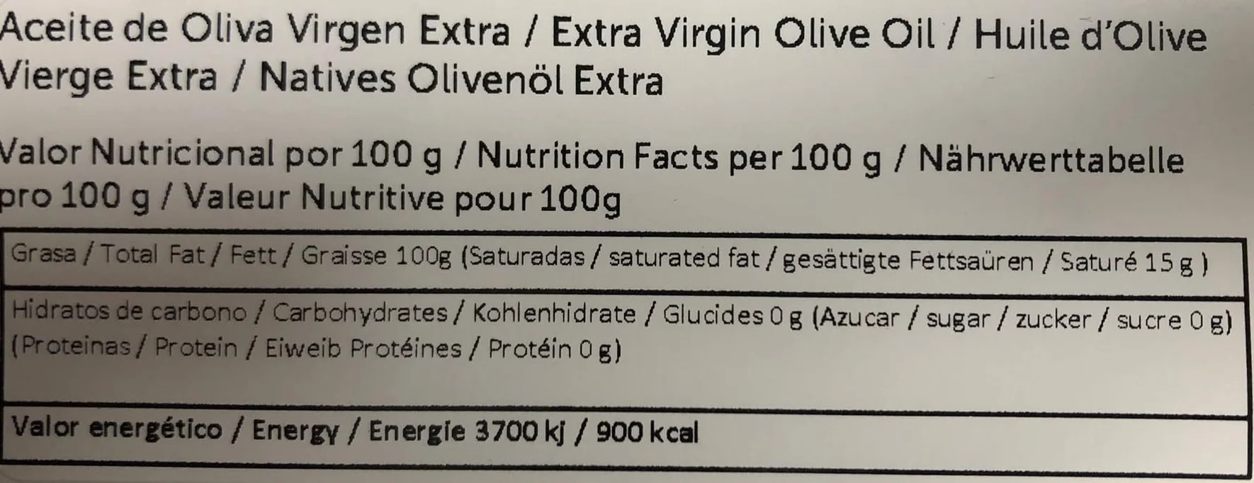 PARQUEOLIVA SERIE ORO - Hiszpańska oliwa z oliwek extra virgin - (odmiany Picuda i Hojiblanca) - puszka 3 litry