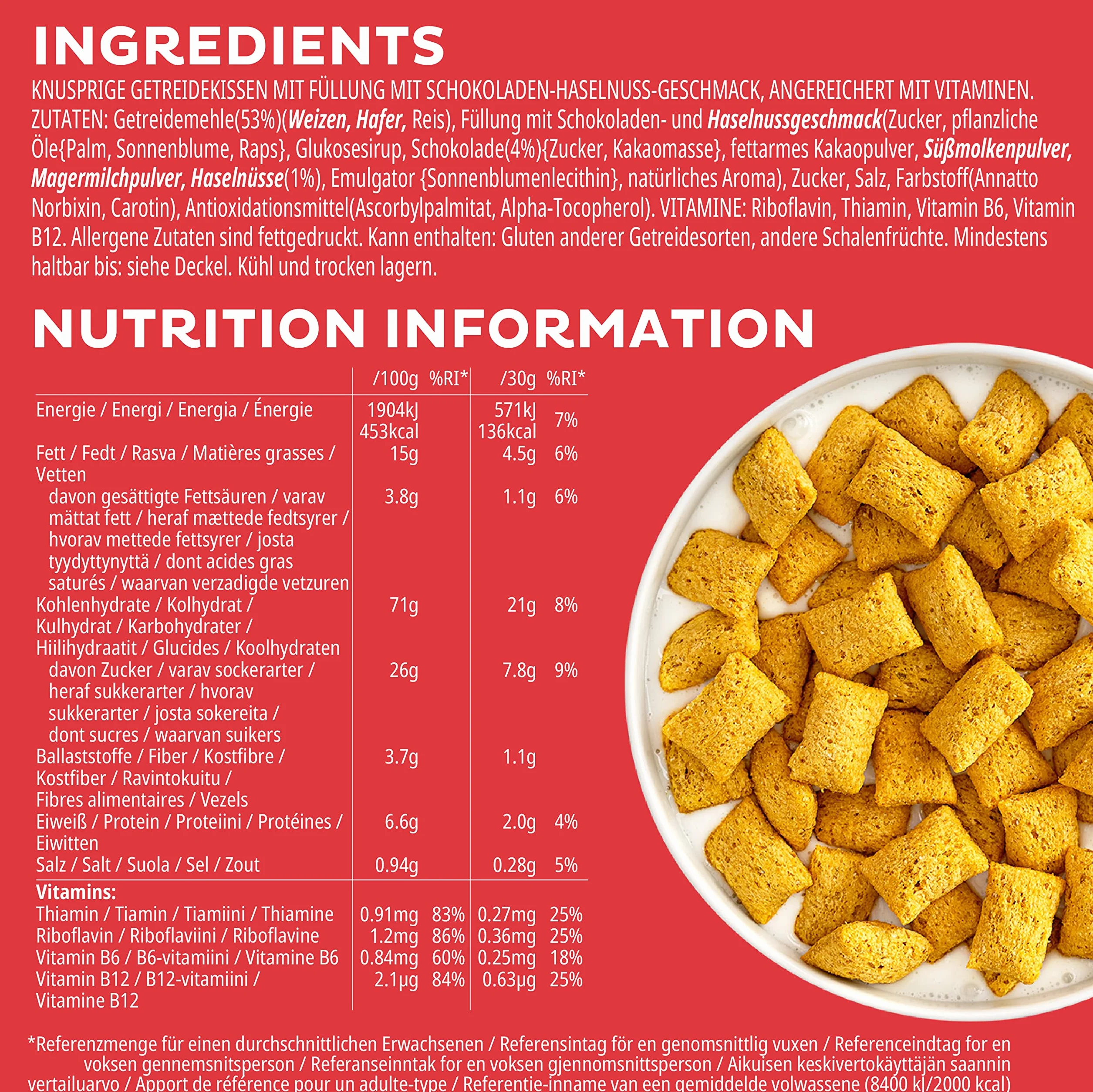 Tresor Kellogg's Treasure Cereal Chocolate Hazelnut 620 g