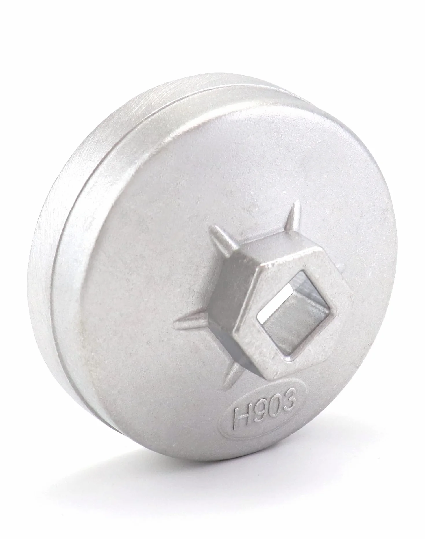 QWORK® Klucz do filtra oleju Ø74mm z 14 rowkami Klucz do filtra oleju ze stopu aluminium Narzędzie do filtra oleju Nadaje się do Audi BMW Opel Passat VW Santana