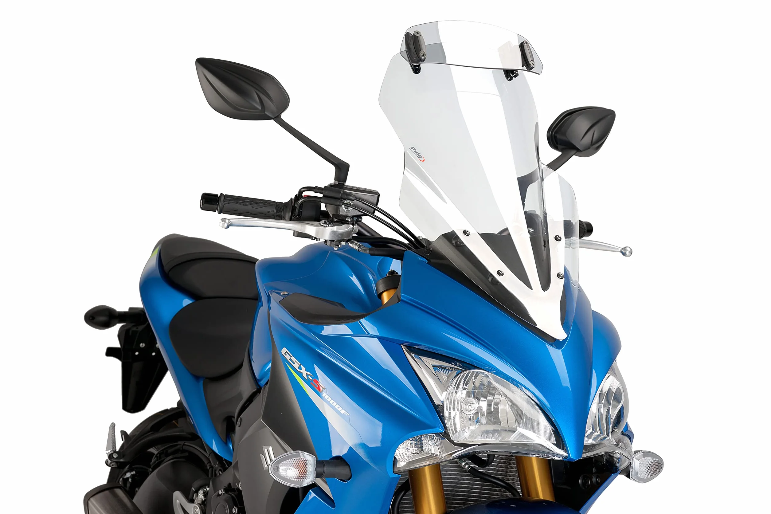 Puig 6320 W Wieloregulowany wizjer Clip-on, przezroczysty