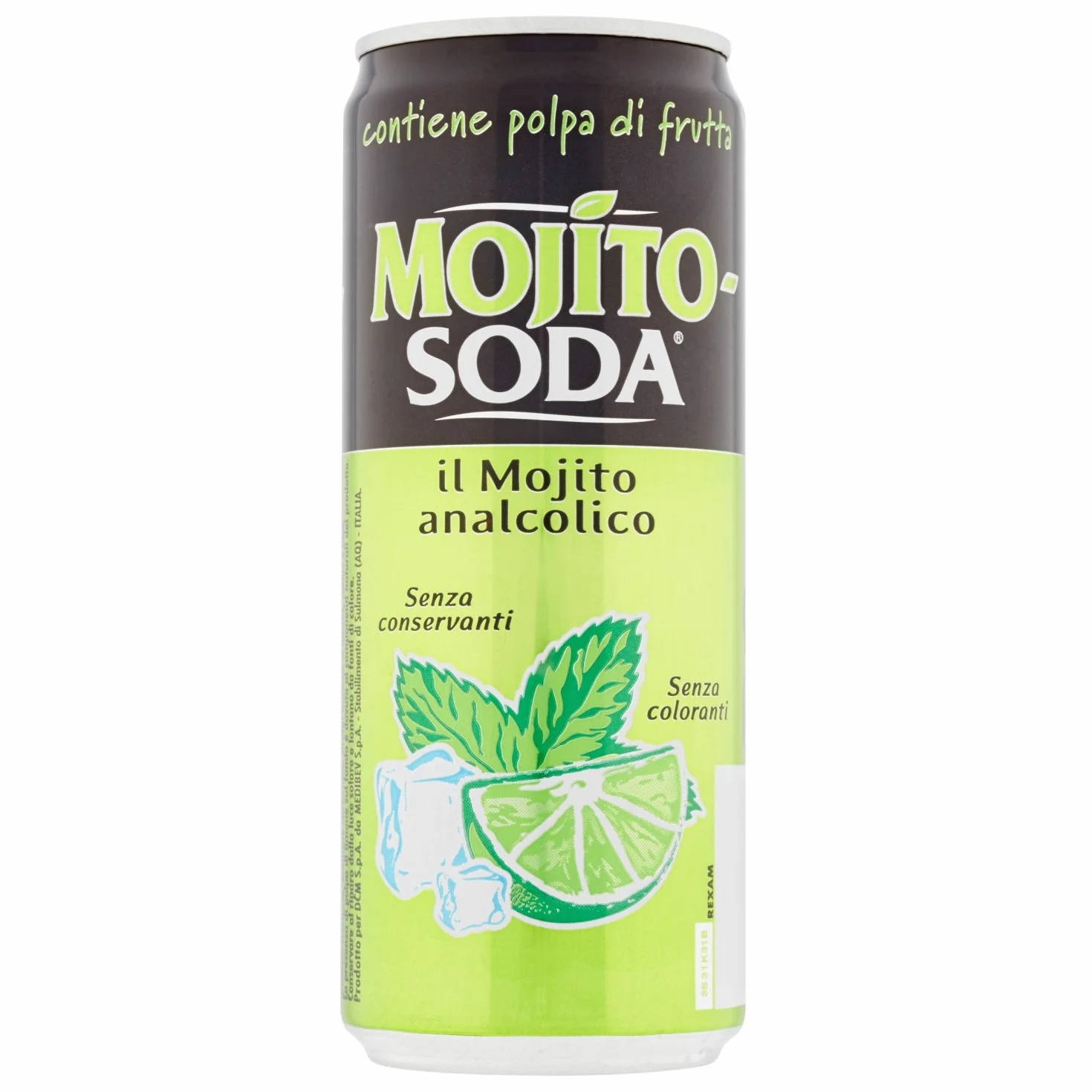 Lemon soda Mojito zgrzewka Mohito 24 sztuki napój gazowany włoski