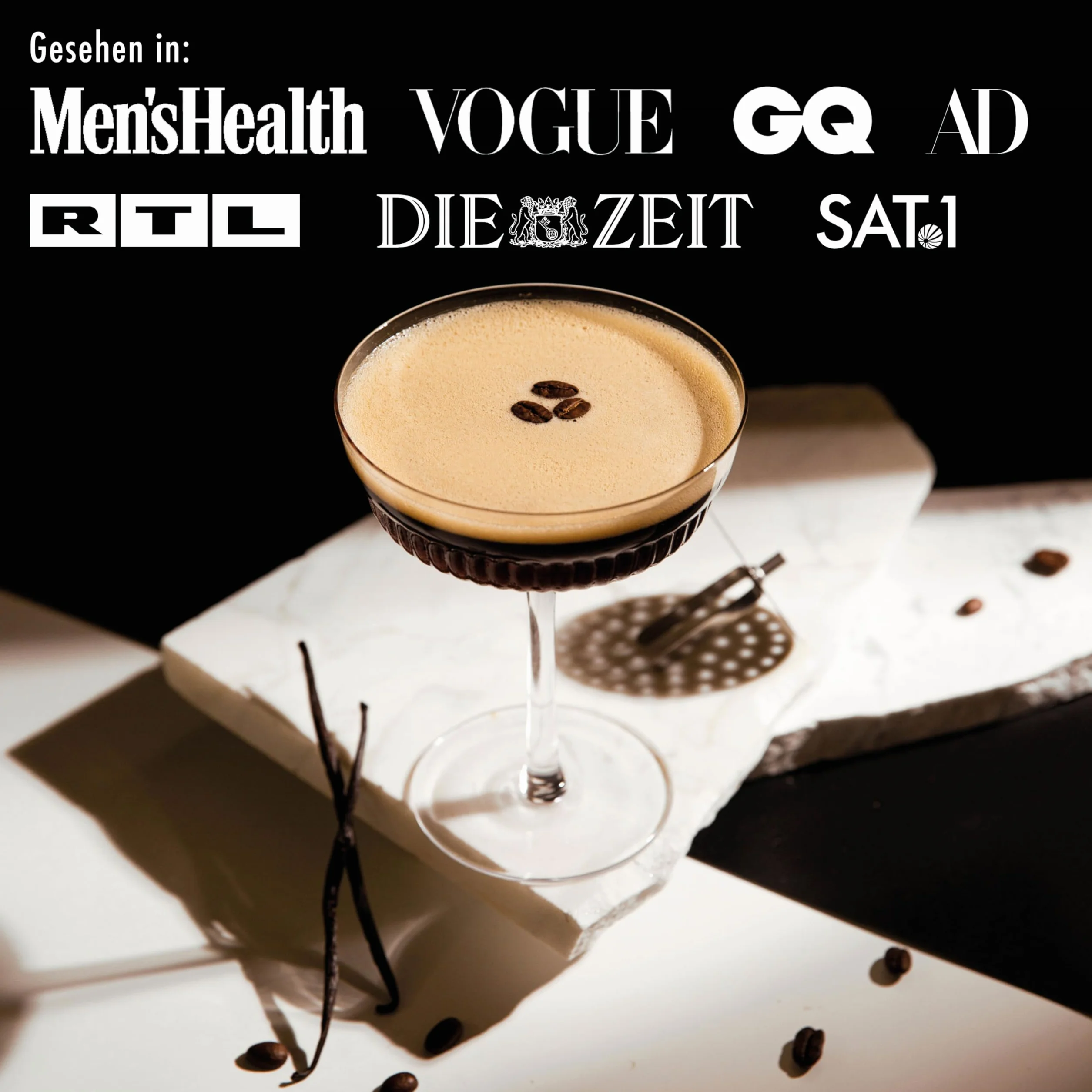 Zestaw do infuzji Espresso Martini | Zestaw do przygotowywania domowych koktajli | zestaw upominkowy dla miłośników espresso Martini | prezent dla mężczyzn i kobiet