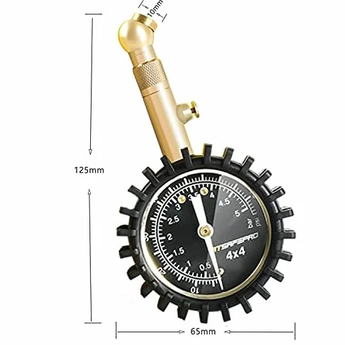 Osuszacze opon i manometr w oponach 75 PSI, ATsafepro automatyczne spuszczanie powietrza do opon ze wskaźnikiem opon odpowiednie do jazdy w terenie, SUV, ATV