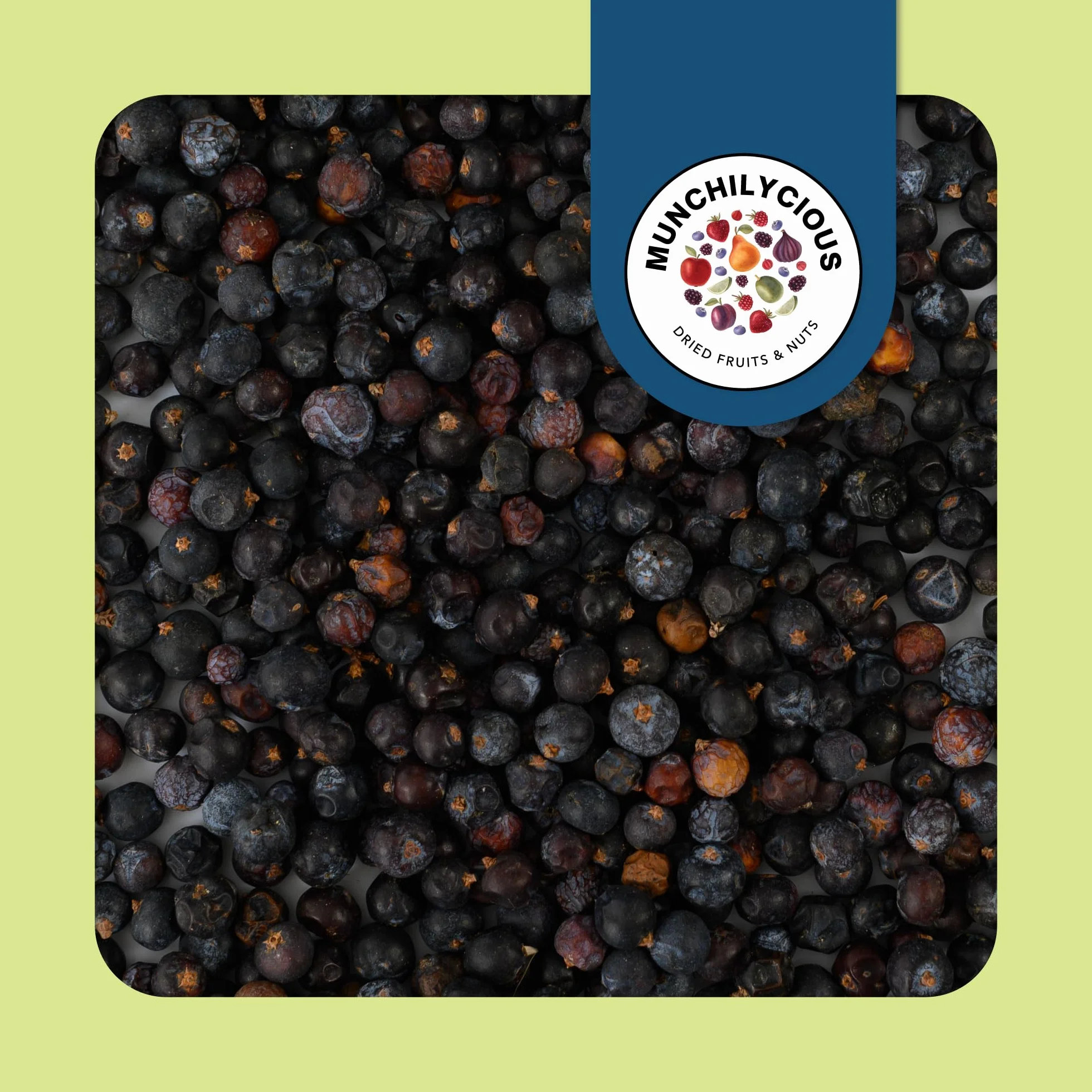 Jałowiec w całości (250 g), jałowiec w 100% czysty i naturalny, jałowiec bez cukru, jałowiec delikatnie suszony bez dodatków, wegański, bezglutenowy i bez laktozy