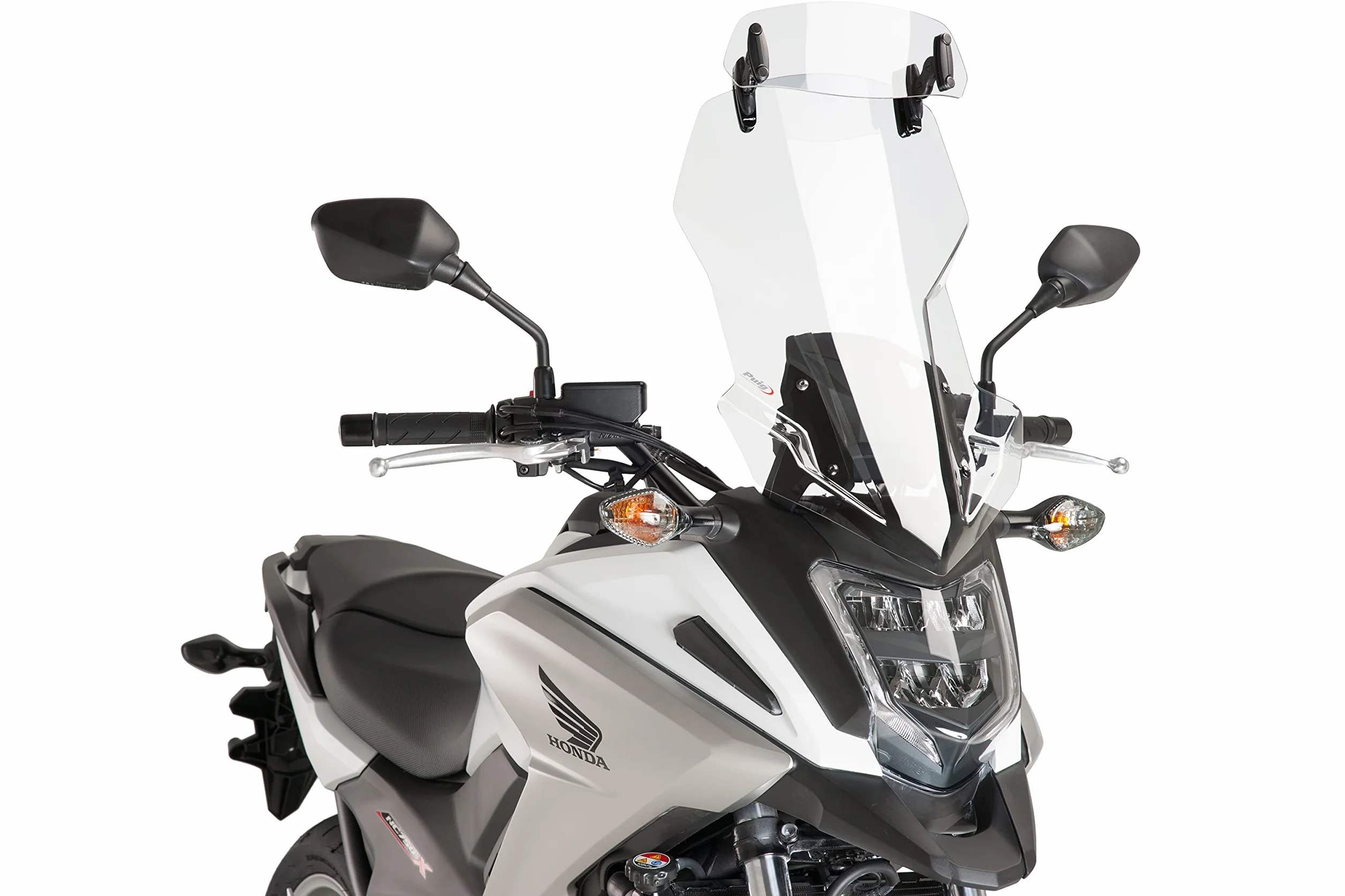 Puig 6320 W Wieloregulowany wizjer Clip-on, przezroczysty